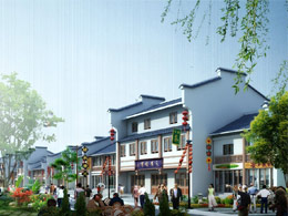 李家寨龍泉新型農(nóng)村社區(qū)沿河路